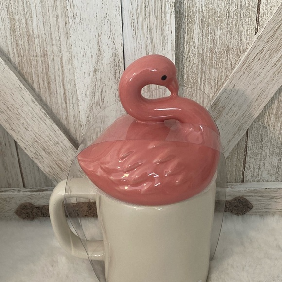 Rae Dunn  Flocking Fabulous with Flamingo Topper - Picture 2 of 4
